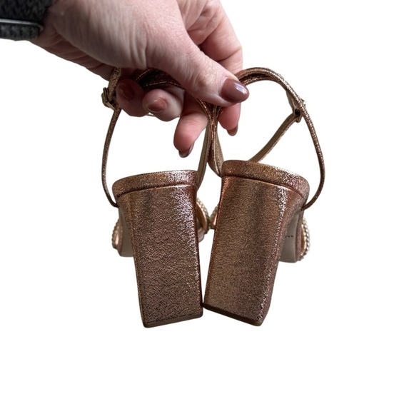 LOEFFLER RANDALL - NIB Shay High Heel Ankle Wrap Sandal Sz 8 - Picture 7 of 13